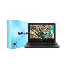 HP Chrome Book Black Colour Model 11 G8 RAM 4GB ROM 32GB 11 INCH Display (Non Touch) Renewed Laptops 6 Months Warranty  - On Easy Installment Plan - By  Tech House TH03